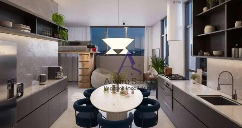 Apartamento com 1 dormitório à venda, 32 m² por r$ 975.500 - praia do canto - vitória/es