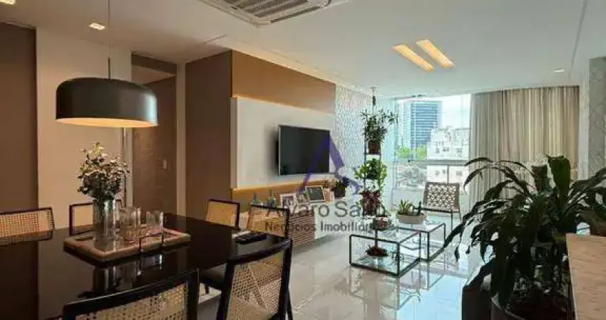 Apartamento com 3 dormitórios à venda, 140 m² por r$ 1.600.000,00 - praia de santa helena - vitória/es