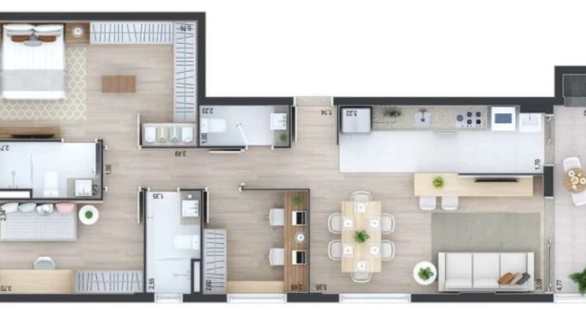 Apartamento com 3 quartos à venda na Rua Belém, 165, Cabral, Curitiba