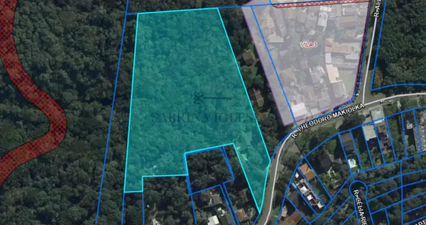 Terreno à venda na Teodoro Makiolka, 3474, Santa Cândida, Curitiba