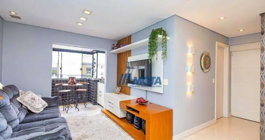 Apartamento com 2 dormitórios à venda, 70 m² por r$ 700.000,00 - cabral - curitiba/pr