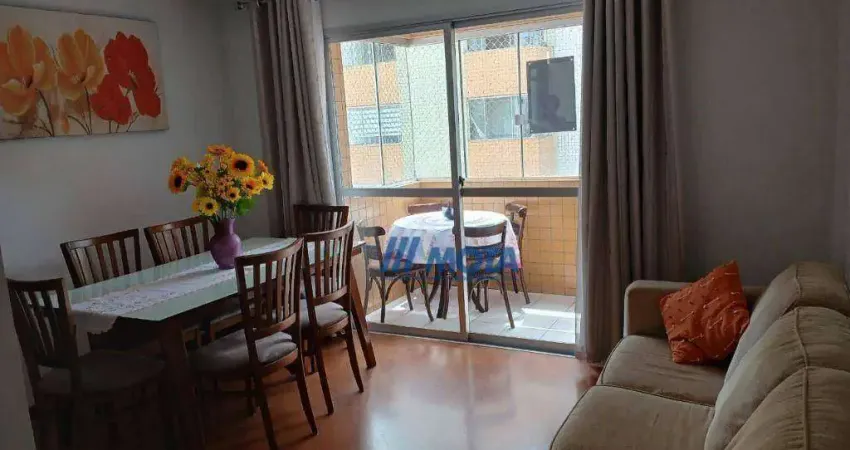 Apartamento com 3 dormitórios para alugar, 65 m² por r$ 3.600,00/mês - mossunguê - curitiba/pr