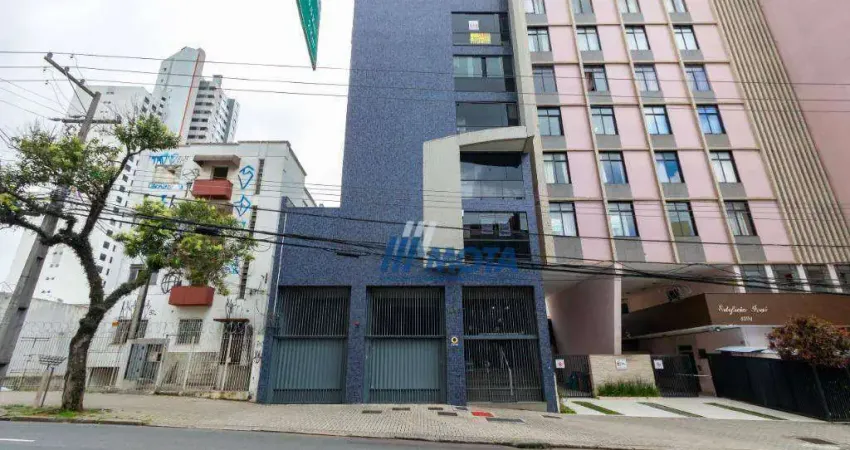 Apartamento para alugar, 40 m² por R$ 2.751,65/mês - Centro - Curitiba/PR