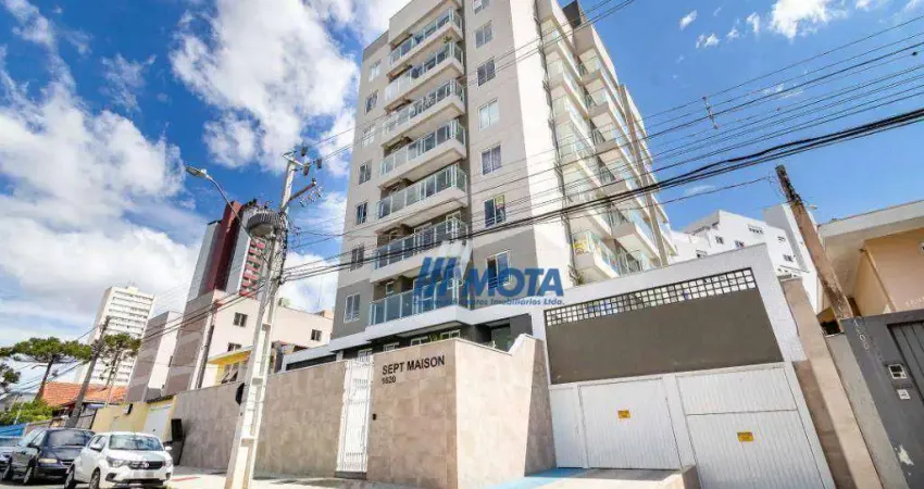 Studio com 1 dormitório para alugar, 25 m² por r$ 2.218,00/mês - cristo rei - curitiba/pr