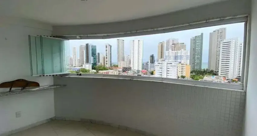 Jean charles / boa viagem: 3 quartos, 2 suite, box, dce, nascente, super ventilado, vista mar, 120m²