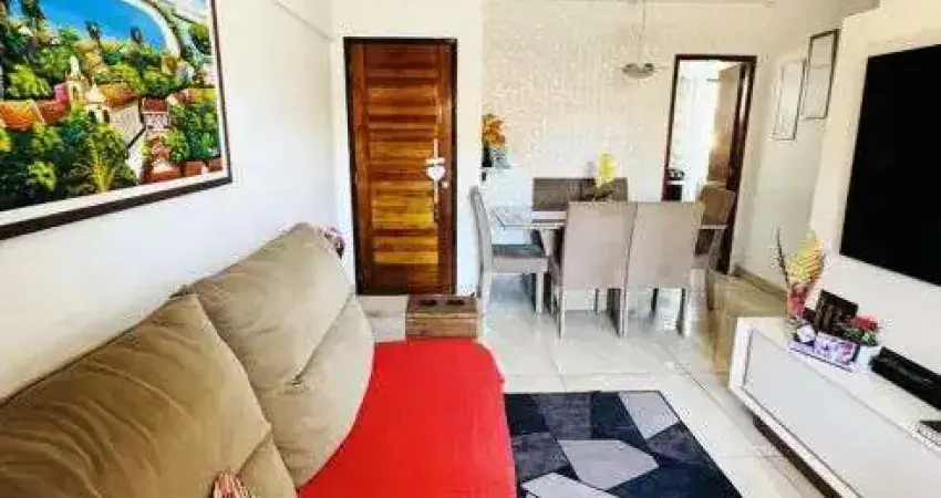 Jean charles / casa amarela : varanda, 3 quartos, 1 suíte, vaga coberta, 72m²