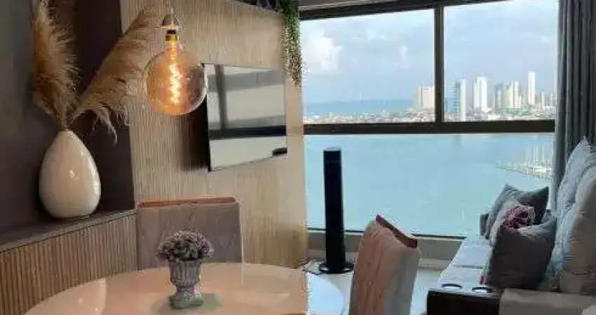 Jean charles / são josé: flat parque do cais, 1 quarto, mobiliado, lazer