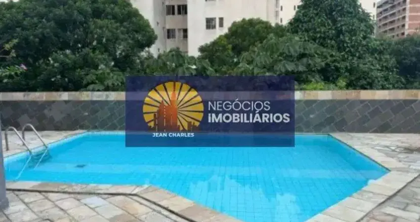 Jean charles/casa forte: 2 qrt, 1 suíte, 1 vaga de garagem, área de serv, nascente, 73m², piscina.