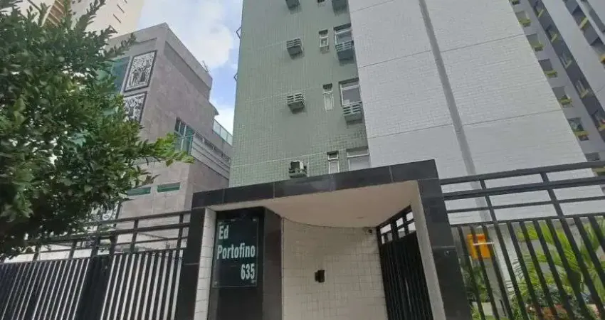 Jean charles / boa viagem : nascente, varanda, 2 qts, 1 suíte, dce, área de serv, 83m²