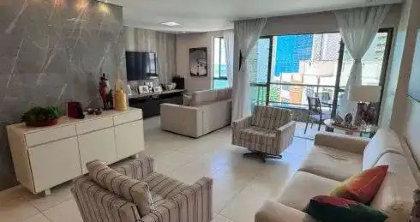 Jean charles / boa viagem : sala 1/3, 3 qts(3 suítes), dce, área de serv, 2 vagas, varanda, 125m²