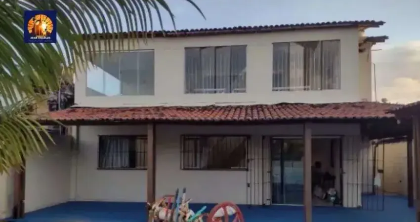 Jean charles/cabo: 05qts, 05 suítes, 03 vagas, 50m² do mar, semi mobiliado, 2 pavimentos, 140m²