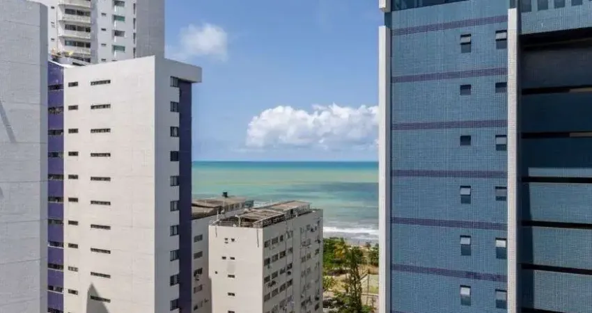 Apartamento em boa viagem, vista mar , nascente, andar alto, 3 quartos em pina - recife - pe