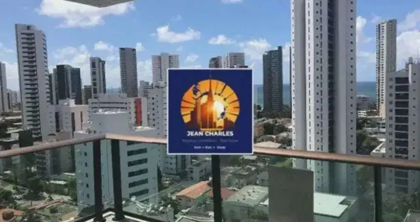 Jean charles / boa viagem: alto padrão, 4 qts, 4 stes, dce, varanda nascente, porcelanato, 137 m²