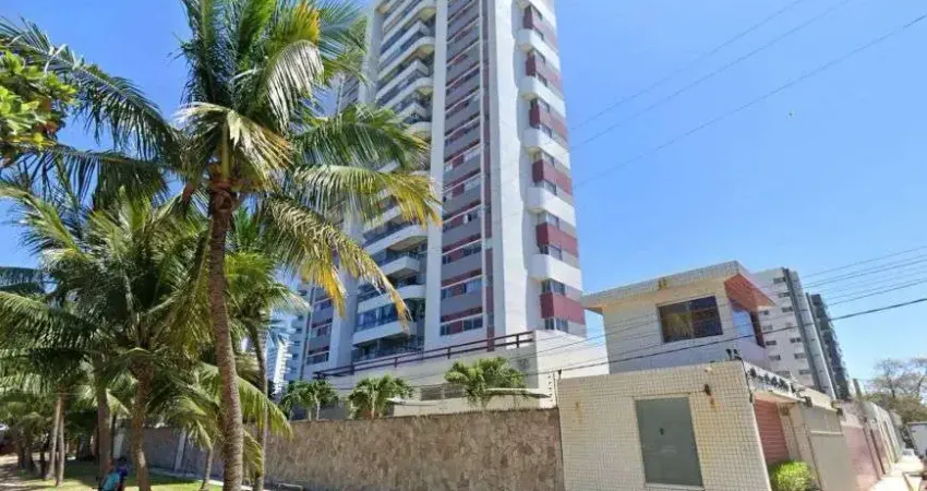 Jean charles/candeias: 3qts,1st,varanda gourmet, todo mobiliado, vista mar,120m²