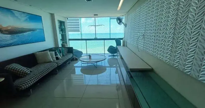 Jean charles / av boa viagem: andar alto, completamente reformado, 120m, 3 suítes