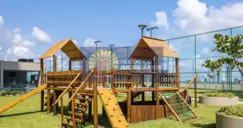 Jean charles/são josé, 227m², varanda gourmet, 4qrt, 4 vagas, nascente, academia, salão de festas