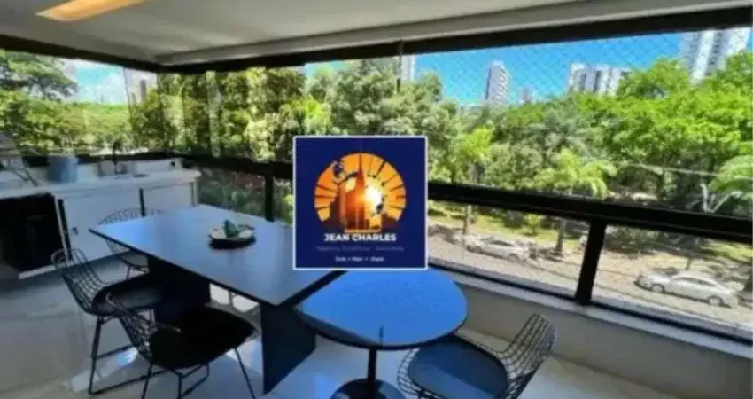 Jean charles/madalena: 04qts, 03 suítes, 03 vagas, piso porcelanato, varanda, teto gesso, 350m²