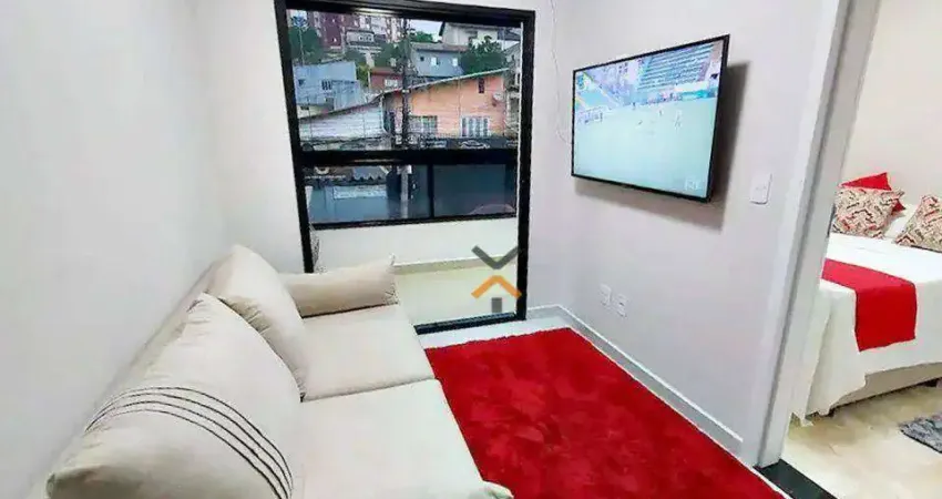 Apartamento com 2 dormitórios, 45 m² - venda por R$ 690.000,00 ou aluguel por R$ 4.500,02/mês - Vila Floresta - Santo André/SP