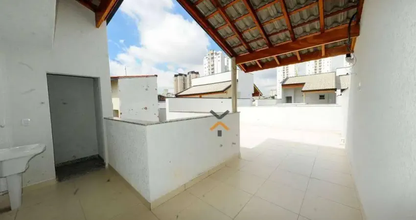Cobertura com 2 dormitórios à venda, 104 m² por R$ 498.000,00 - Vila Leopoldina - Santo André/SP