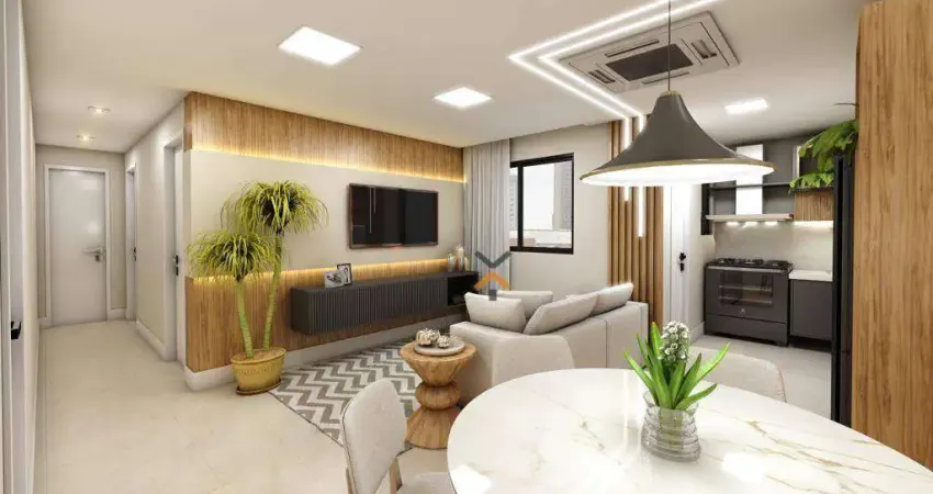 Apartamento com 2 dormitórios à venda, 63 m² por R$ 497.000,00 - Vila Assunção - Santo André/SP