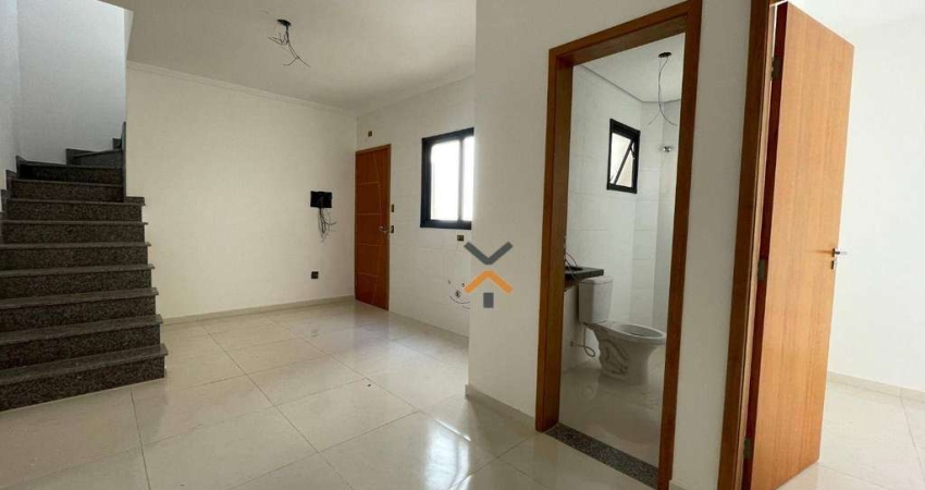 Cobertura com 2 dormitórios à venda, 86 m² por R$ 400.000,00 - Jardim Alvorada - Santo André/SP