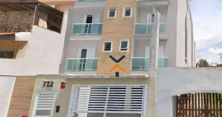 Cobertura com 2 dormitórios à venda, 115 m² por r$ 579.000,00 - santa maria - santo andré/sp