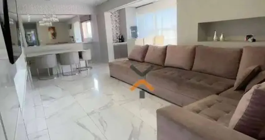 Apartamento com 3 dormitórios à venda, 107 m² por R$ 910.000,00 - Vila Homero Thon - Santo André/SP