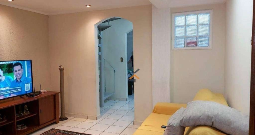 Sobrado com 3 dormitórios à venda, 170 m² por R$ 447.000,00 - Jardim Ana Maria - Santo André/SP