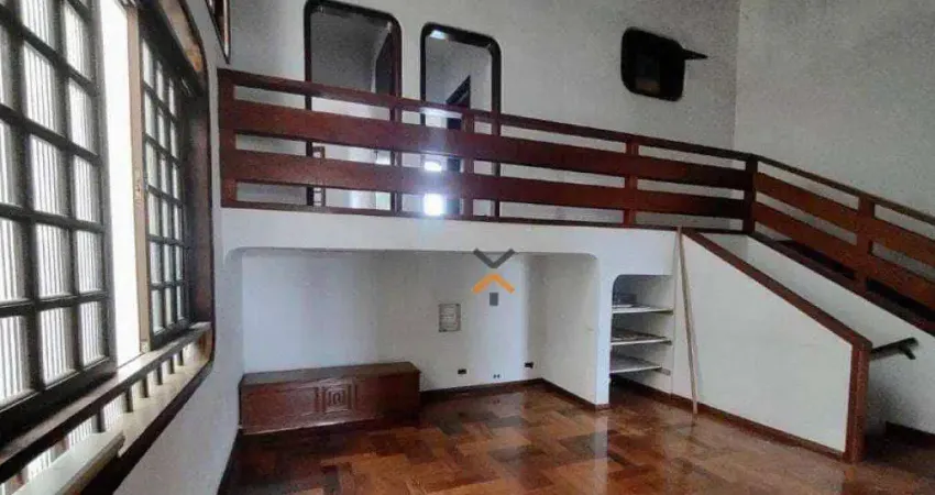 SOBRADO COM 4 DORMITÓRIOS SENDO 3 SUÍTES, 5 BANHEIROS, 10 VAGAS, NA VILA ELDIZIA - SANTO ANDRÉ.