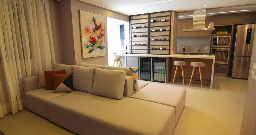 Apartamento com 3 dormitórios à venda, 79 m² por R$ 695.457,56 - Vila Valparaíso - Santo André/SP