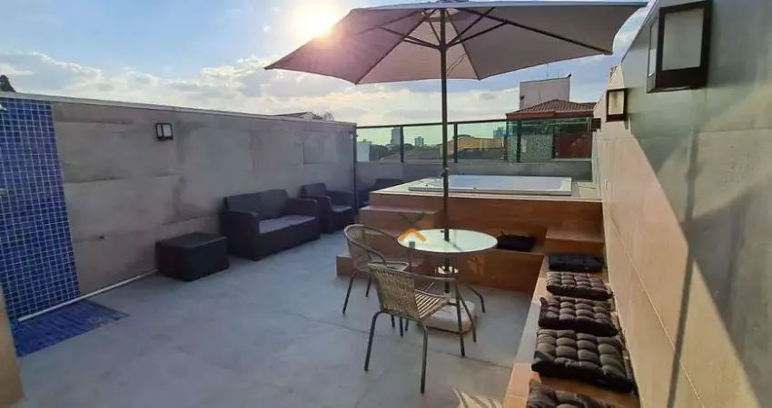 Cobertura à venda, 150 m² por R$ 790.000,00 - Vila Valparaíso - Santo André/SP