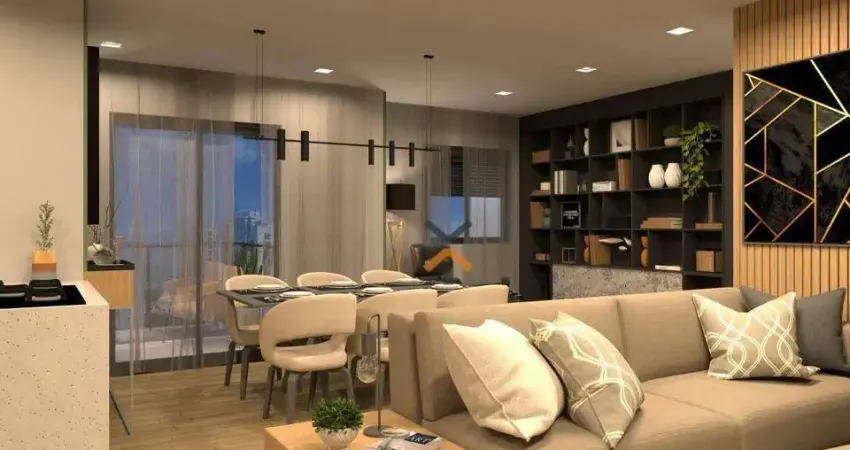 Cobertura com 3 dormitórios à venda, 137 m² por R$ 1.334.740,64 - Vila Valparaíso - Santo André/SP