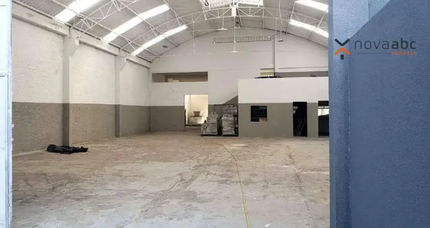 Galpão para alugar, 1350 m² por R$ 47.920,94/mês - Campestre - Santo André/SP