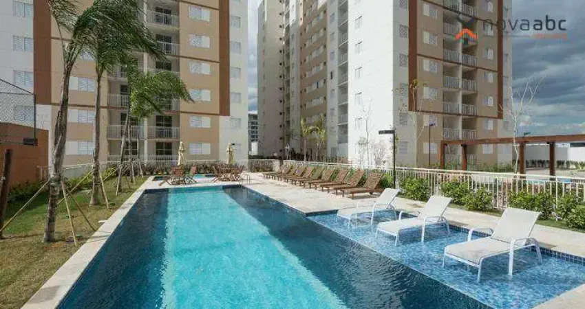 Apartamento com 3 dormitórios para alugar, 73 m² por R$ 4.100,00/mês - Campestre - Santo André/SP