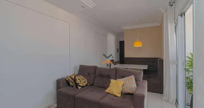 Apartamento com 2 dormitórios à venda, 48 m² por R$ 300.000 - Vila Príncipe de Gales - Santo André/SP