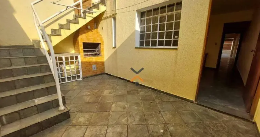 Sobrado com 3 dormitórios para alugar, 202 m² por R$ 6.750,01/mês - Vila Floresta - Santo André/SP