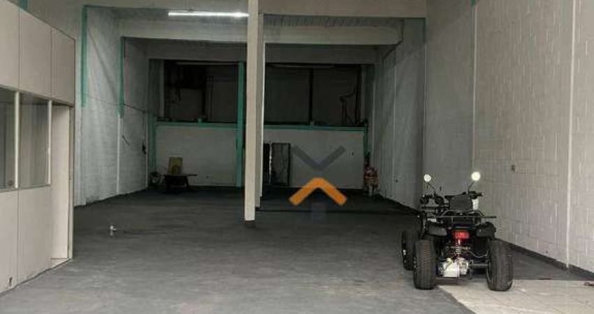 Galpão para alugar, 300 m² por R$ 10.400,00/mês - Vila Bastos - Santo André/SP