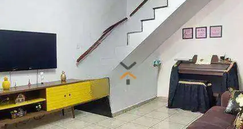 Sobrado com 3 dormitórios à venda, 210 m² por R$ 680.000,00 - Vila Camilópolis - Santo André/SP