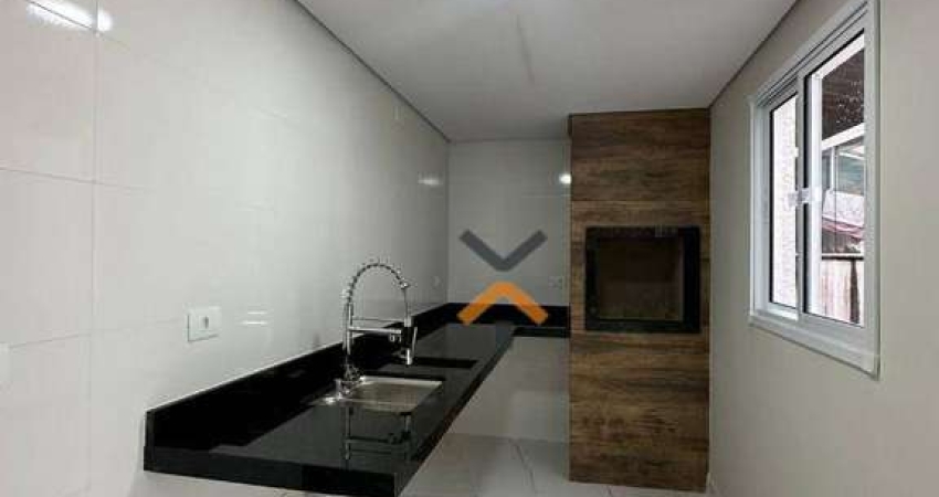 Cobertura com 2 dormitórios, 122 m² - venda por R$ 550.000,00 ou aluguel por R$ 3.280,01/mês - Vila Linda - Santo André/SP
