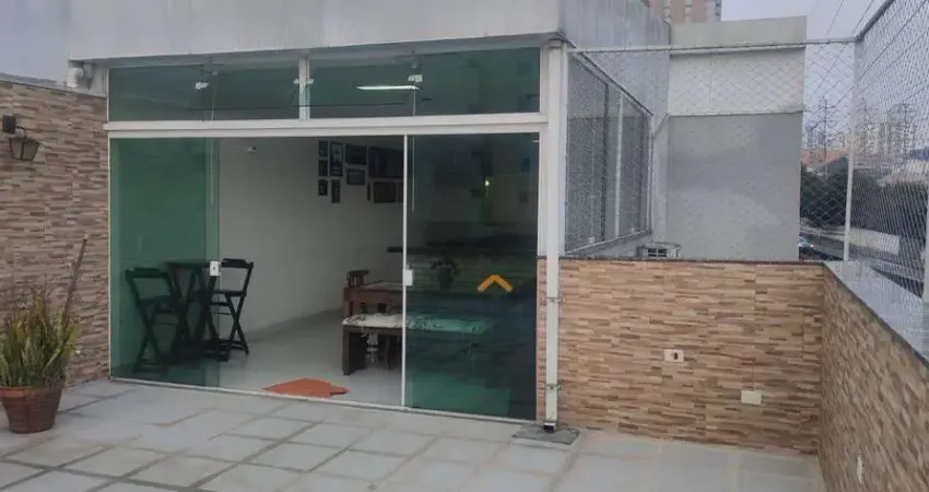 Cobertura com 3 dormitórios à venda, 176 m² por R$ 750.000,00 - Vila Scarpelli - Santo André/SP
