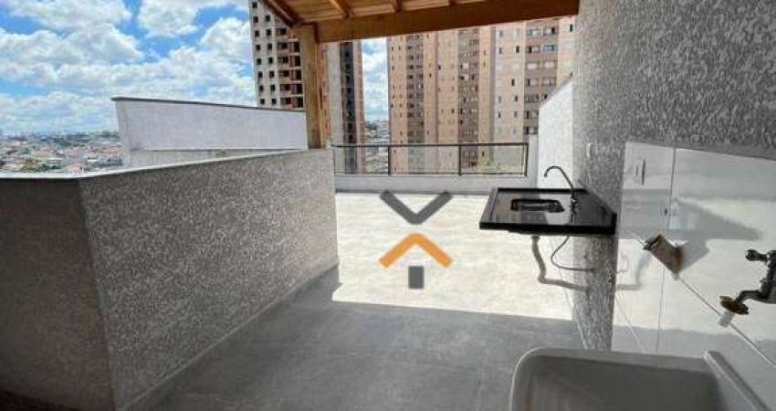 Cobertura à venda, 94 m² por R$ 453.000,00 - Vila Camilópolis - Santo André/SP