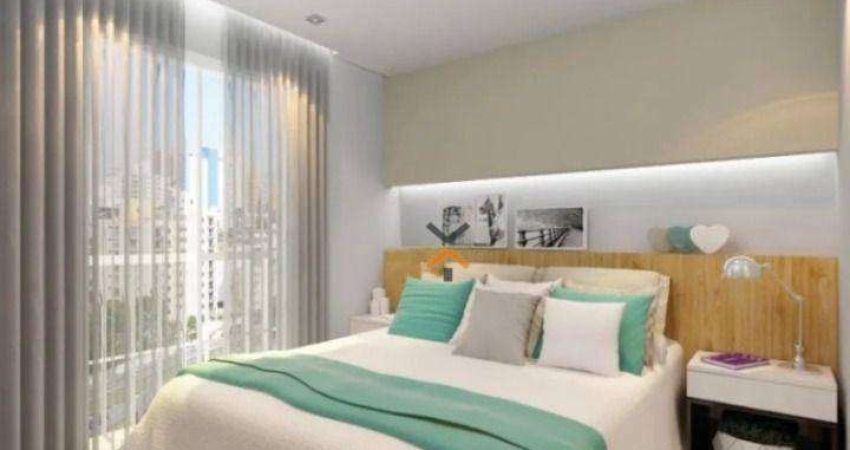 Apartamento com 2 dormitórios à venda, 50 m² por R$ 321.000,00 - Vila Guarani - Santo André/SP