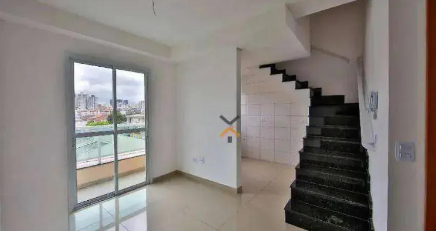 Cobertura com 2 dormitórios à venda, 89 m² por R$ 465.000,00 - Jardim Ocara - Santo André/SP