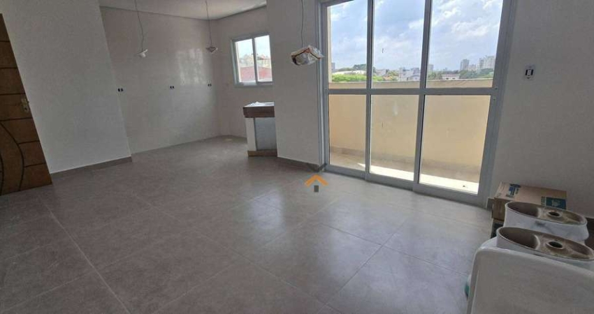 Apartamento com 3 dormitórios à venda, 74 m² por R$ 450.000,00 - Vila Alzira - Santo André/SP