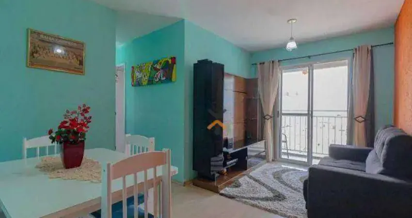 Apartamento com 3 dormitórios à venda, 60 m² por R$ 373.000,00 - Vila Homero Thon - Santo André/SP