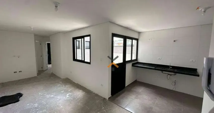 Apartamento com 2 dormitórios à venda, 53 m² por R$ 421.000,00 - Vila Curuçá - Santo André/SP