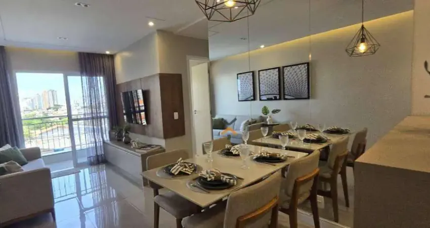 Apartamento com 2 dormitórios à venda, 56 m² por R$ 480.621,57 - Vila Baeta Neves - São Bernardo do Campo/SP