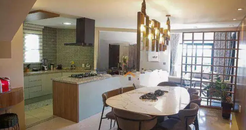 Apartamento com 2 dormitórios à venda, 170 m² por r$ 1.600.000,00 - jardim - santo andré/sp