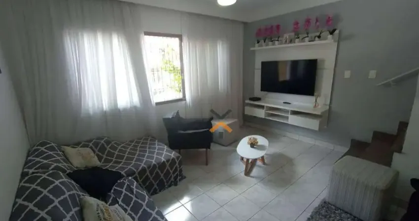 Sobrado com 3 dormitórios à venda, 142 m² por R$ 600.000,00 - Vila Sacadura Cabral - Santo André/SP