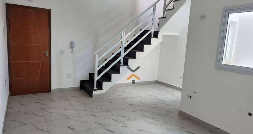 Cobertura à venda, 146 m² por R$ 740.000,00 - Campestre - Santo André/SP